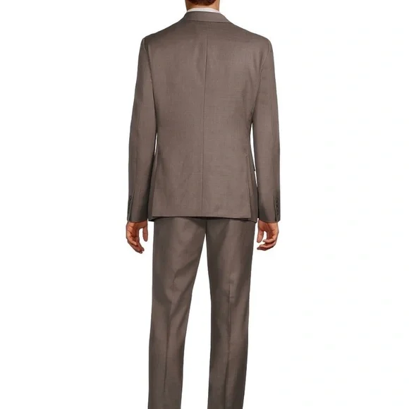 $695 2Pcs Michael Kors Suit Wool Silk Office Men’ Size 40R Business